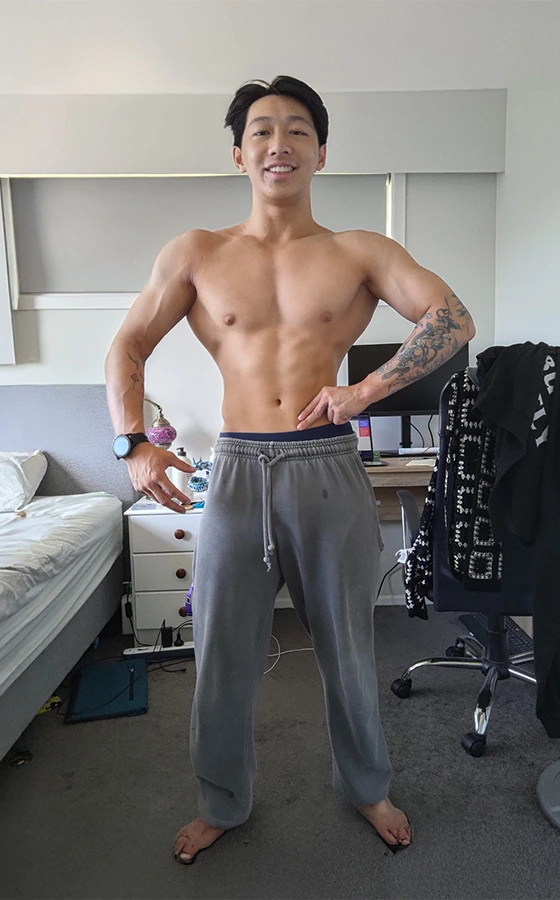 Alex Liang before coaching
