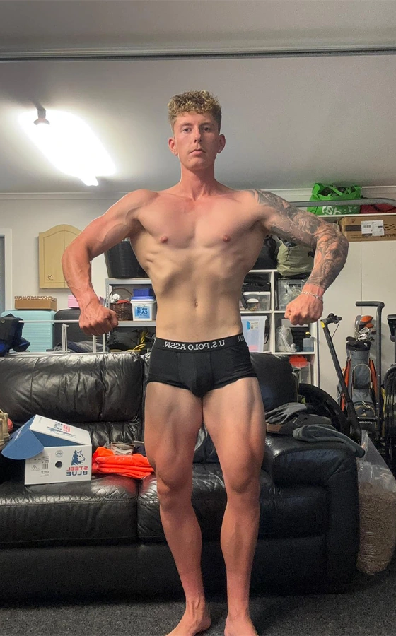 Callum Wanden before coaching
