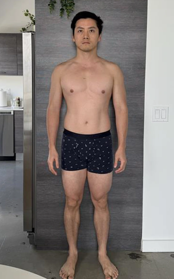Desmond Cheung before coaching