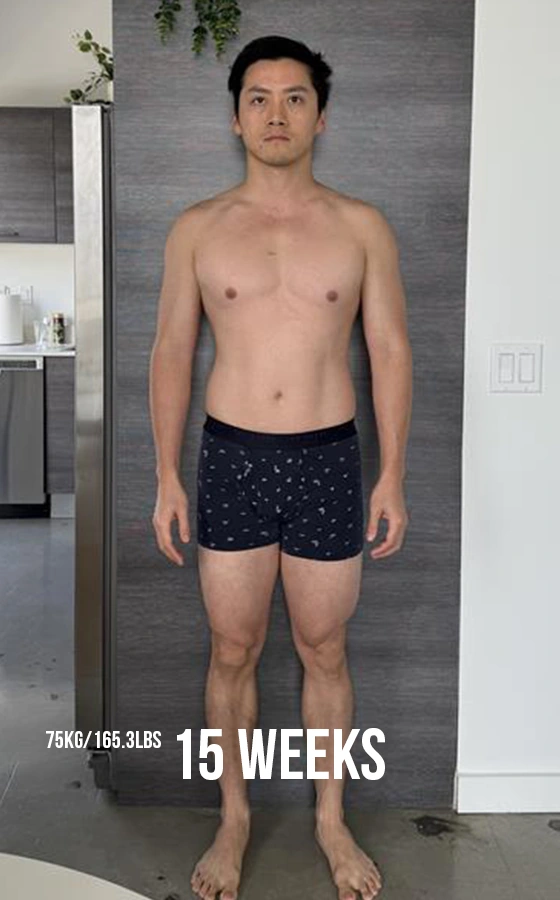 Desmond Cheung before coaching