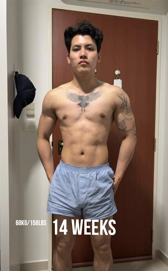 Jake Chan before coaching