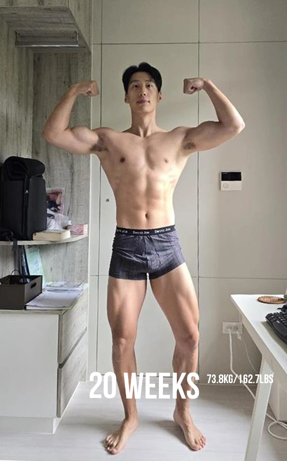 Jason Chen after coaching
