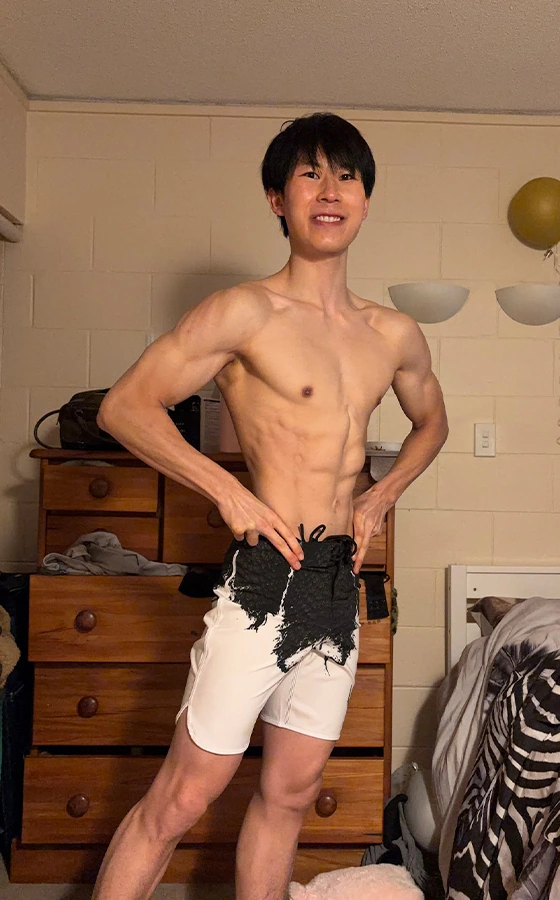 John Li after coaching