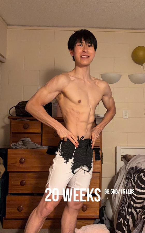 John Li after coaching
