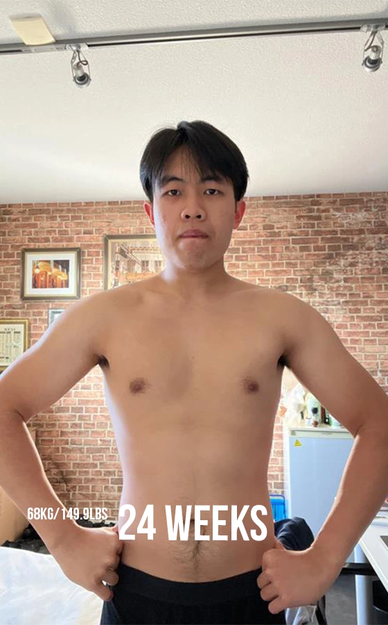 Rayne Cheong before coaching