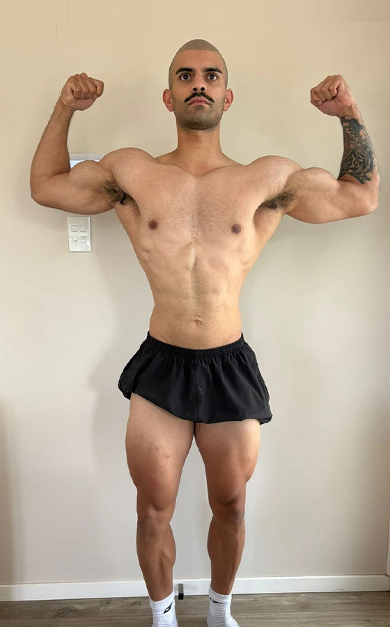 Sean Fernandes after coaching