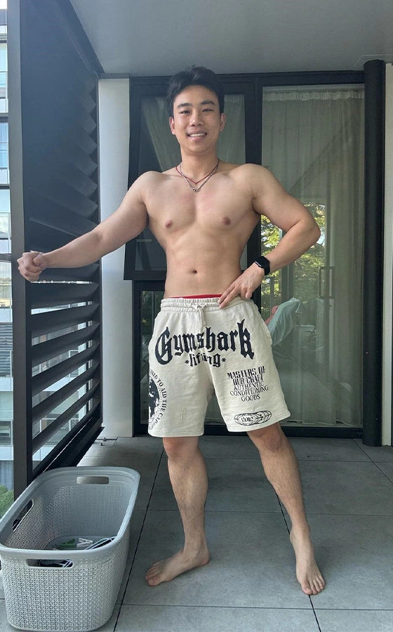 Sean Zhou before coaching