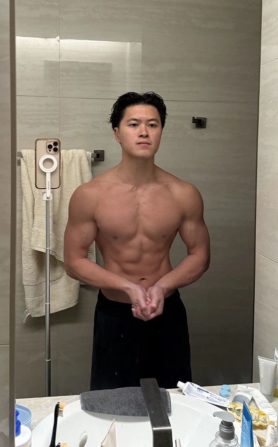 Steven Ma after coaching