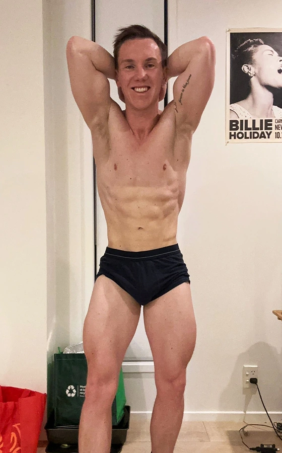 Will Potbury after coaching